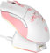 GAREGEAR Sakura Pink Wireless Gaming Mouse with Charging Dock Rechargeable RGB,12K DPI,7 Programmable Buttons High-Precision Sensor [300IPS] [1000Hz] for PC Notebook Mac