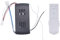 Sxmrmnx Kit de control remoto universal para ventilador de techo, 40 W, 6 velocidades, función de temporización, repuesto para ventiladores de techo y luces de CC