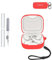Silicone Protective Case for Huawei FreeArc Earbuds - Durable and Eco-Friendly Bluetooth Earphone Cover with Precise Holes and Charging Compatibility - Shock-proof, Comfortable Touch,Red