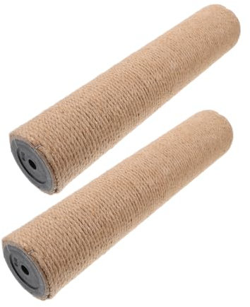 VERDANVERSE 2stücke Kratzbaum Ersatzteil Aus Sisal Und Abs Vertikales Design Für Katzen DIY-komponente Zum Einfachen Austausch Für Bewegung Und Krallenpflege