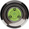 Plate Player -Estabilizador de Disc de Disc, Equipo Grabación Música Universal para Audiófilos (Negro Brillante)