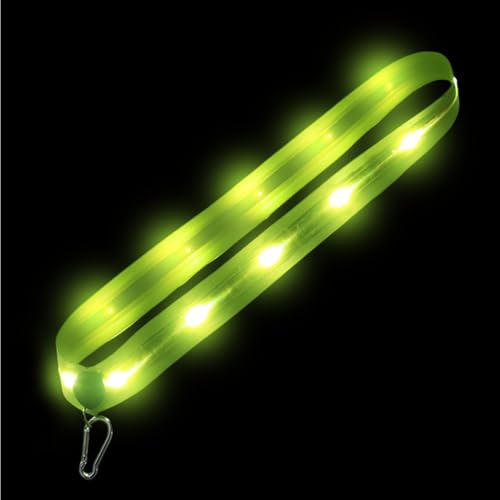WJnflQN Lámpara para Carreras nocturnas - Alta Visibilidad LED Equipo Reflectante,Luces De Carreras Al Aire Libre,para Mujeres Caminar Ciclismo Kayak Camping Senderismo