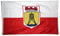 Flaggenfritze Fahne/Flagge Deutschland Stadt Cuxhaven + gratis Sticker