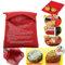 Hot Sale Fast 4 Minutes Microwave Baked Potato Kitchen Cooking Bag Washable Potato Express Cooker For Christmas Dinner cooking tools AS1QP1