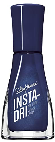 Sally Hansen Smalto Unghie Insta-Dri, ad Asciugatura Rapida, Effetto Manicure Professionale a Lunga Durata, 9.17 ml, 493 Midnight Drive