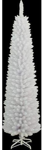Best Season Weihnachtsbaum Slim, weiß ca. 210x60cm (924960754)