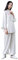 KSUA Damen Kung Fu Uniform Tai Chi Anzug Baumwolle Kampfsportanzug Zen Meditation (Weiß, EU XL)