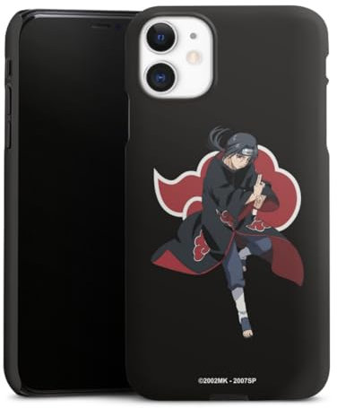 Premium Case kompatibel mit Apple iPhone 11 Smartphone Handyhülle Schutzhülle matt Itachi Uchiha Offizielles Lizenzprodukt Naruto Shippuden