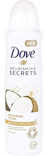 6er Pack- Dove Deospray Women-Restoring Ritual Coconut & Jasmine- 0% Alcohol/Anti-Perspirant- 150ml