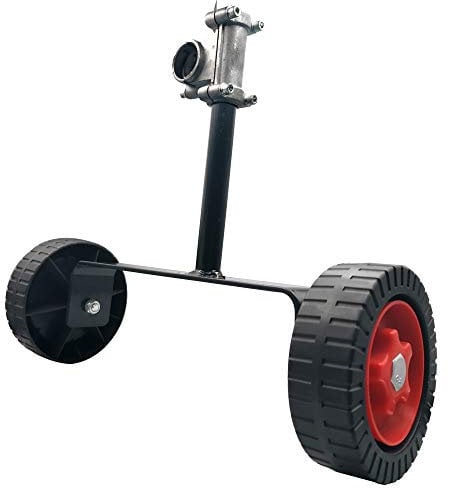 BGTOOL Adjustable Support Wheels Auxiliary Wheels Trimmer Head Attachment Universal fit for Gas/Petrol/Electric Brushcutter Strimmer