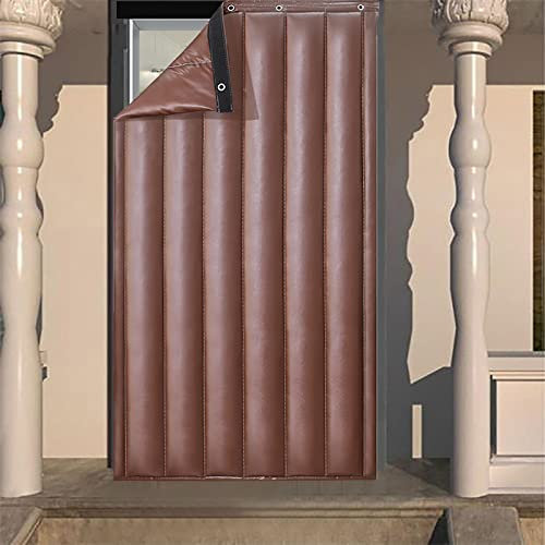 Türvorhang Kälteschutz Filz Thermo Tür Isolierung Türvorhänge Wärmeschutzvorhang Haustür Thermovorhang Isolier Schutz Panel-Isolierung Wasserdicht Verdunklungsgardine Geräuschisolierung Für Balkontür