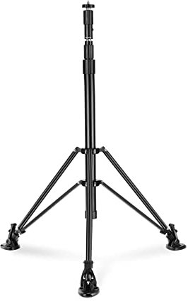 PROAIM 3-Stage Camera Support Stand for PTZ Camera. 5/8” Baby Pin & Detachable Ball Head. 35” to 81” Telescopic Height. Payload up to 20kg / 44lb