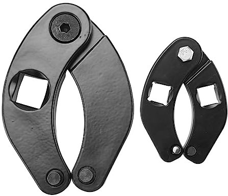 Veciado Adjustable Gland Nut Wrench 1266 +7463 Spanner Tool Set for Hydraulic Cylinders on Skid Steer Loaders