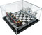 Visualizza custodia in acrilico trasparente. Scatola espositiva per Lego 40174 Set di scacchi Modello da costruzione. (Solo scatola di immagazzinaggio)(3MM)
