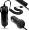 KFZ Auto Ladekabel kompatibel mit Apple iPhone 16 16e 15 / Pro/Plus/Pro Max Lade Kabel USB Typ-C Ladegerät 12V - 24V Adapter Lade Daten Gerät 3,1A 15W Dual Ladeadapter, Farbe:Schwarz