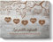 Tableau Personnalisé Famille Arbre à coeurs Bois pour Décoration Murale Salon | Idée de Cadeau Personnalisé Femme ou Homme | Cadre Personnalisé pour Anniversaire | Objet Personnalisé avec Prénom