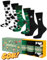 soxo Sport Socken Herren Geschenke Für Männer Lustige Geschenk Sommer Socks Men 3 Paar 40-45 Football 3 Paar
