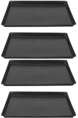 UPKOCH 4pcs Pet Tray for Dog Crate Parrot and Bunny Cage Bottom Tray Stain Odor Resistant Easy to Clean for Pet Toileting