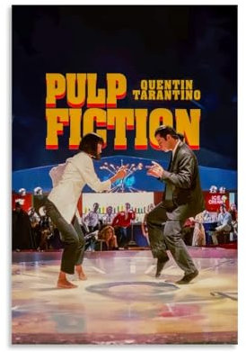 Lanrenous Pulp Poster, Fiction, Vintage-Musikposter für Zimmer, ästhetische Leinwand, Wandkunst, Schlafzimmerdekoration, 30 x 45 cm