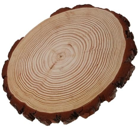CIYODO 12 Zoll Garten Holz Trittsteine FüR AußEnbereich - Holzpflaster FüR Gartenwege, Rutschfeste Diy Gehwegdekoration