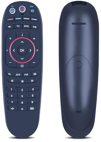 TCNOUMT Neu Ersatz Fernbedienung Passend für MAG Set-Top Box Mag 544, Mag 524, Mag 424, Mag 324, Mag 322, Mag256, Mag254, T4HU1615/41KA