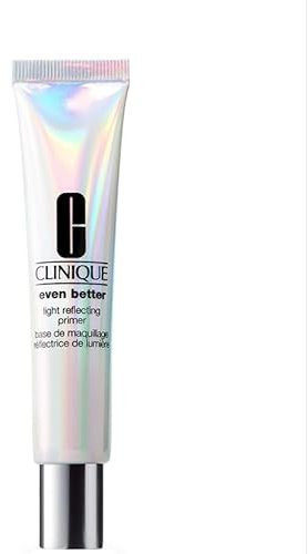 Clinique Even Better Base de Maquillage Réflectrice de Lumière Vitamine C + Acide Hyaluronique Tous Types de Peaux | Fini Hydratant, Légère + Illuminatrice