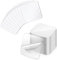 50 Pcs Clear Double Sided Adhesive Pads, Multifunctional Adhesive Tape, Sticky Pads Heavy Duty, Removable Traceless Tape, Double Sided Sticky Pads 6x6Cm Adhesive Mounting Tape for Walls Floors Glass