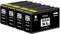 Yowell 950 XL Schwarz Patronen Kompatibel Druckerpatronen für HP 950XL für HP Officejet Pro 8600 Patronen 8610 8620 8100 8615 8100 8625 8630 8640 8660 276dw 251dw Drucker (4 Schwarz)