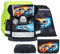 Belmil Schulranzen Set 403-13/AG/S/R 5 - teilig ergonomischer Schulranzen Set mit Regenschutz 1. klasse 2. klasse 3. klasse - Super Leicht 930-990 g/Grundschule (Race it)