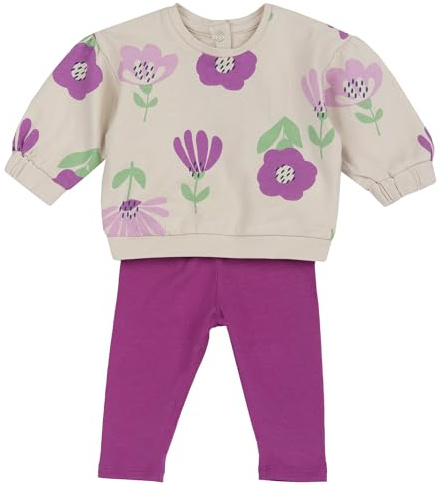 Chicco, Completo Bambina, con T-shirt e Pantaloni, Abbigliamento Bambina, Designed in Italy
