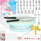 Grandma Shark 190 Pcs Cake Decorating Kit with Cake Turntable, Piping Tips and Icing Bags, Acrylic Cupcake Toppers, Professional Cake Decorating Tools with E-Book for Beginners (Green)