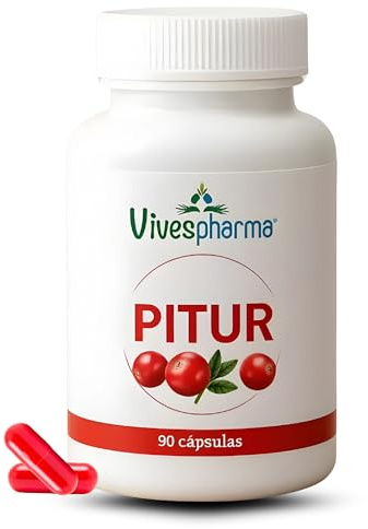 Arándano Rojo Americano con D Manosa para Cistitis y Tracto Urinario | Suplemento Natural Infecciones Urinarias Mujeres | 90 Cápsulas Vegetales | Sin Gluten | Sin Lactosa - PITUR