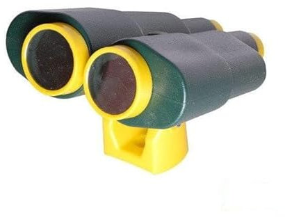KIDS BINOCULARS JUMBO TOY FOR CHILDRENS CLIMBING FRAME TREE HOUSE OUTDOOR INDOOR PLAYGROUNDS FUN GREEN