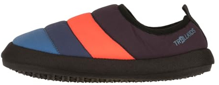 Trollkids Kids Hut Mule XT | Besonders warmes Futter aus Sherpa-Fleece, Rutschhemmende Gummisohle