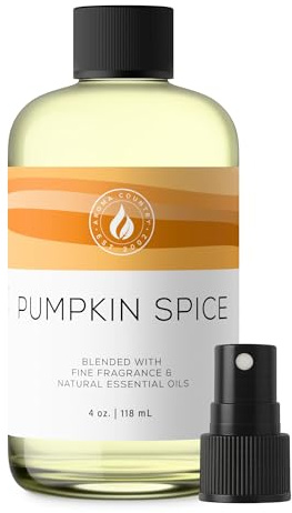Aroma Country Pumpkin Spice Luxury Diffuser Oil Refill (4 Fl Oz)