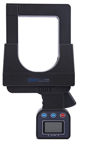 Erdungstester Klemmscheibenstromzähler ultra-großes Kaliber Ac/dc. Klemmstromzähler 0,00 MA-1200A; .00V-600V High-Current-Tester-Stromzähler 2000A Digitalklemme ETCR7100