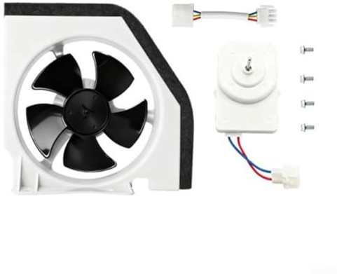 QOXEZY Moteur de ventilateur à condensateur 120 V avec performance de refroidissement efficace, faible bruit, construction robuste, pour réfrigérateur, climatiseur, unité de condensation