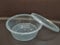 Unbekannt 50 x Round Clear Plastic Jars Containers with Matching Lids Microwave Safe Food Safe Travel 250ml