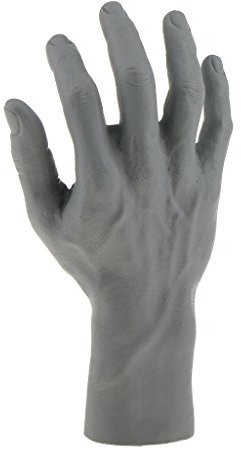 Männlich Schaufensterpuppe Hand von rechts Dekohand als Ringhalter Schmuckständer Training Modell