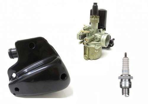 Vergaser Luftfilter Zündkerze Set passend für Peugeot Speedfight 1 2 50 AC LC