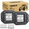 RIGIDON 2 Pcs led led Scheinwerfer arbeitsscheinwerfer, 12V 24V 5 Zoll 13cm 12W led Spot Strahler, Offroad Beleuchtung für Auto SUV ATV, Traktor, LKW, 4x4 led nebelscheinwerfer, arbeitslicht 6000K