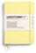 LEUCHTTURM1917 365487 Notizbuch Medium (A5), Hardcover, 251 nummerierte Seiten, Vanilla, kariert