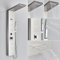 Huin Panneau de douche cascade pluie robinet de douche ensemble SPA Massage Jet bain douche colonne température affichage mélangeur robinet tour-J
