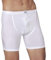 (3pz) Boxer Lungo con Bottoni in Cotone Aderente Nottingham (M, Nero)