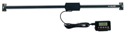 M-SURE MS-278-500 Remote Digital Linear Scale 500mm/20, ±0.15mm Accuracy | 2000mm cable, ABS, inch fraction, Inch/Metric, zero setting, 1yr warranty, Compact aluminium beam, 2x CR2032 powered