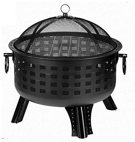 DUTIL Camping-Holzofen, Raketenofen, Holzofen, 25,5 Zoll, für Backpacking, Kochen im Freien, Grillen, Picknicken, Grillen, Jagen, Angeln