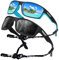 SKYWAY Polarisierte Sonnenbrille Herren, Sportbrille Fahrradbrille Herren Damen zum Baseball Laufen Radfahren Angeln Golfen UV400-Schutz Sonnenbrille