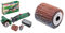 Bosch ponceuse multifonctions Texoro (250 W, 3 accessoires, coffret d’accessoires, dans carton) & Rouleau à lamelles Bosch - Accessoires pour PRR 250 ES (largeur 60mm, grain 80)