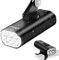 Luces de Bicicleta Inteligentes - WASAGA 2000 Lúmenes Faro de Bicicleta Prenda Impermeable IPX6 Recargable USB Luz Delantera con 4 Horas y 6 Modos Conducción Nocturna Seguridad en Ciclismo