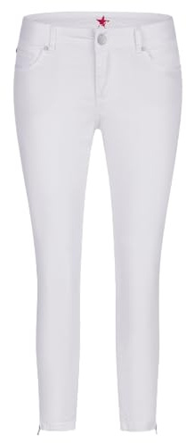 Buena Vista Damen Hose Italy V 7/8 Stretch Twill (as3, Alpha, x_l, Regular, Regular, White)